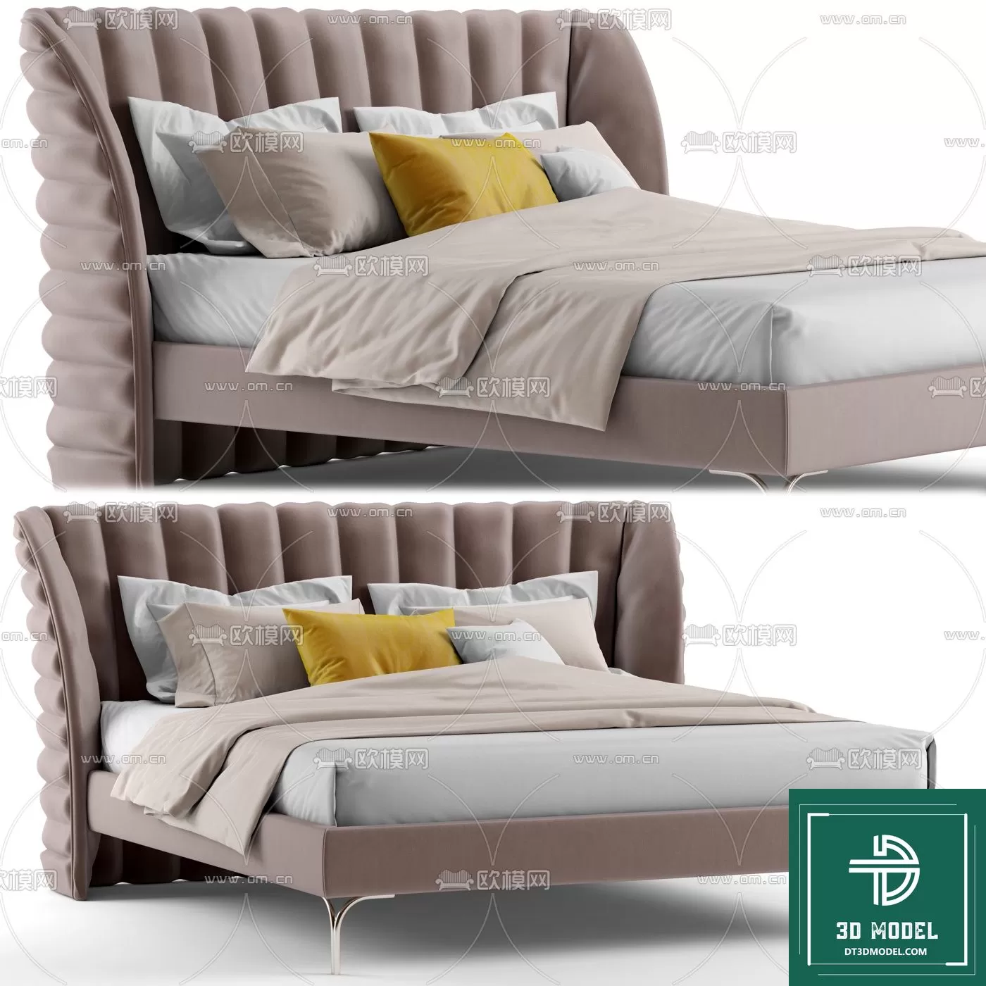 LUXURY – 3D Models – BED – 088