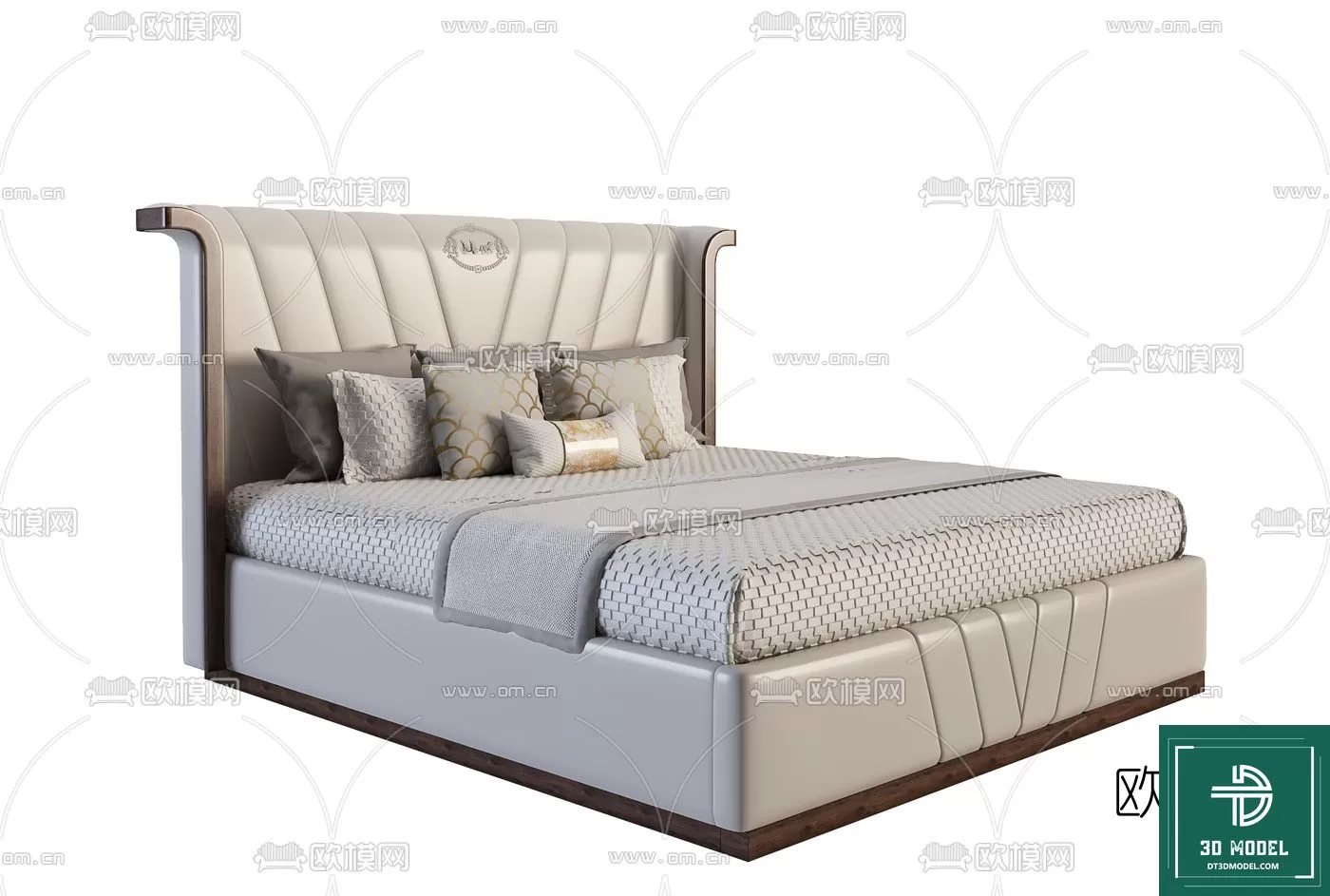LUXURY – 3D Models – BED – 092