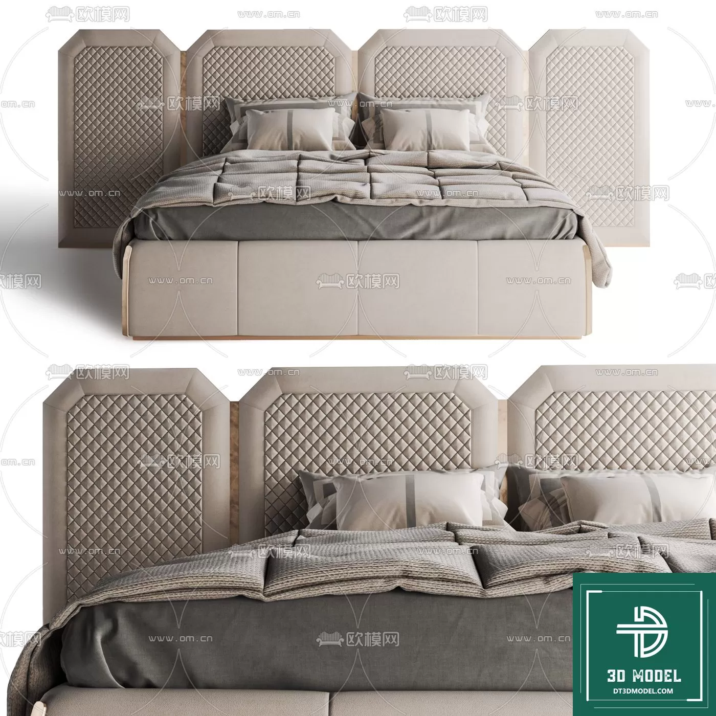 LUXURY – 3D Models – BED – 094