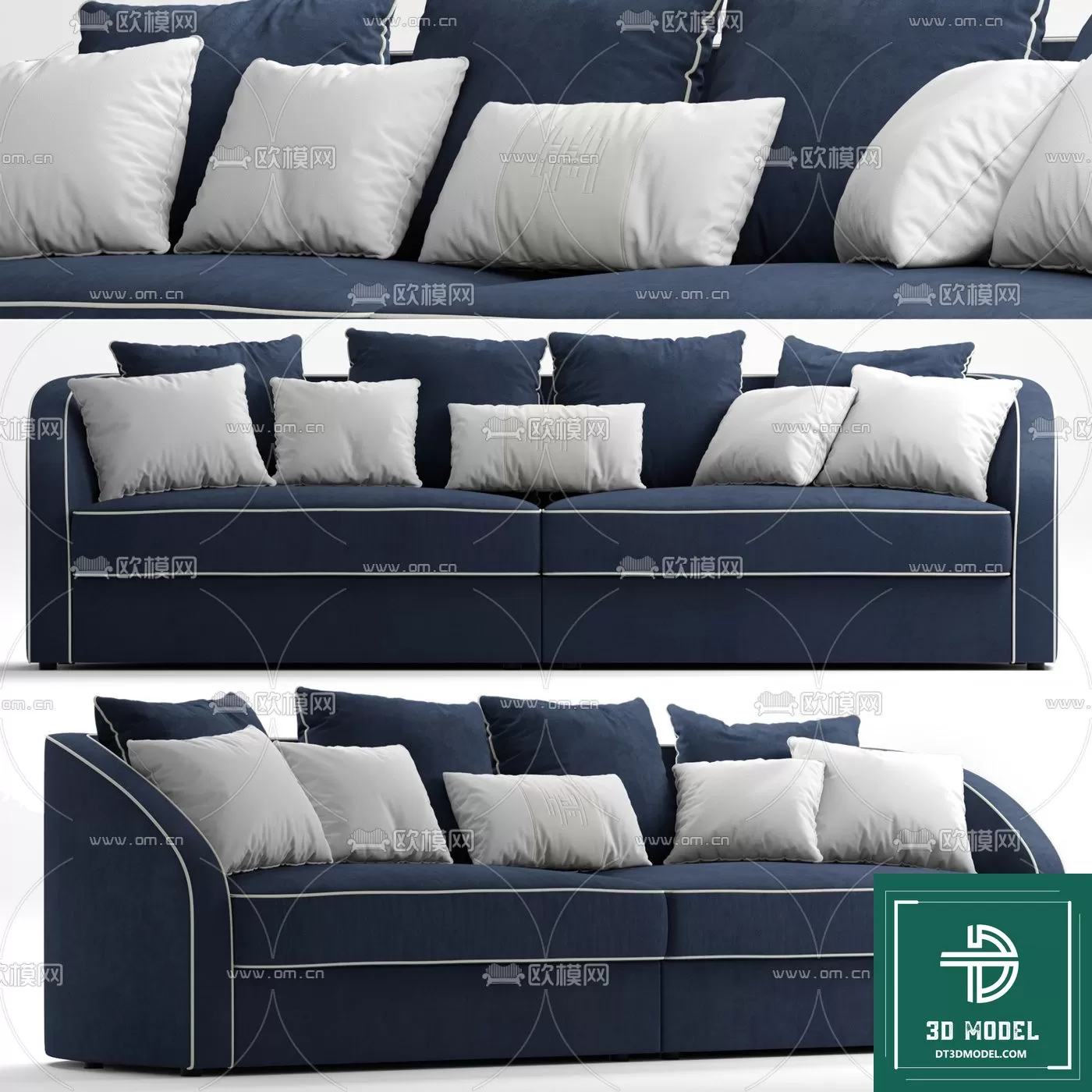 LUXURY – 3D Models – BED – 096