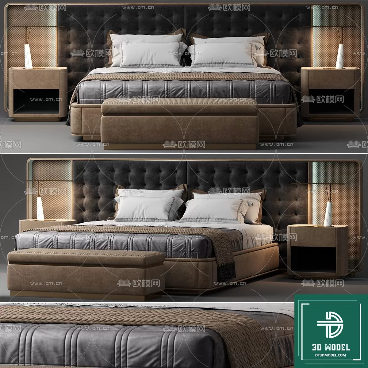 LUXURY – 3D Models – BED – 103