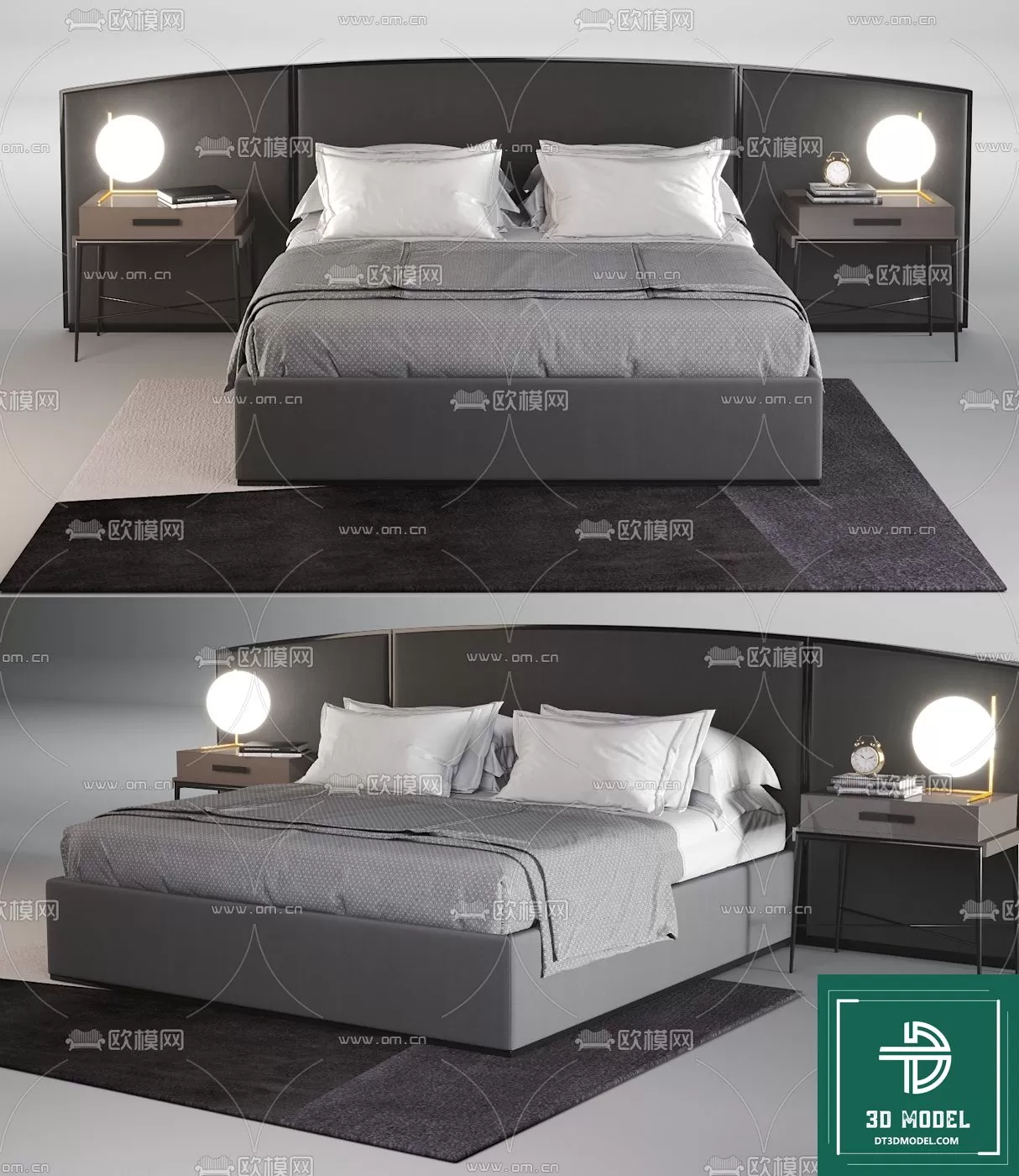 LUXURY – 3D Models – BED – 104