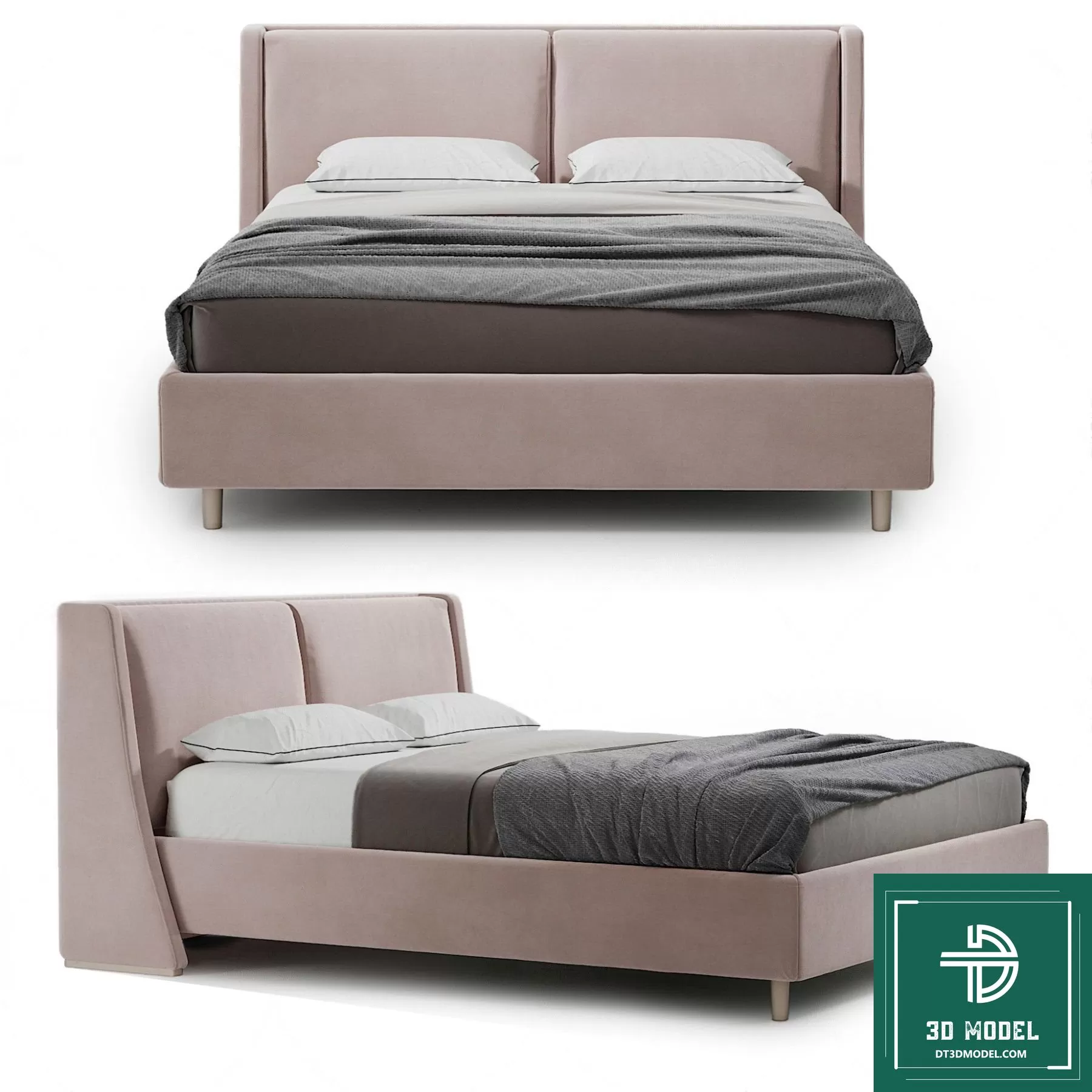 LUXURY – 3D Models – BED – 106