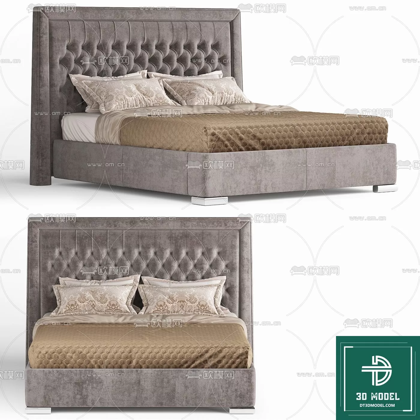 LUXURY – 3D Models – BED – 110