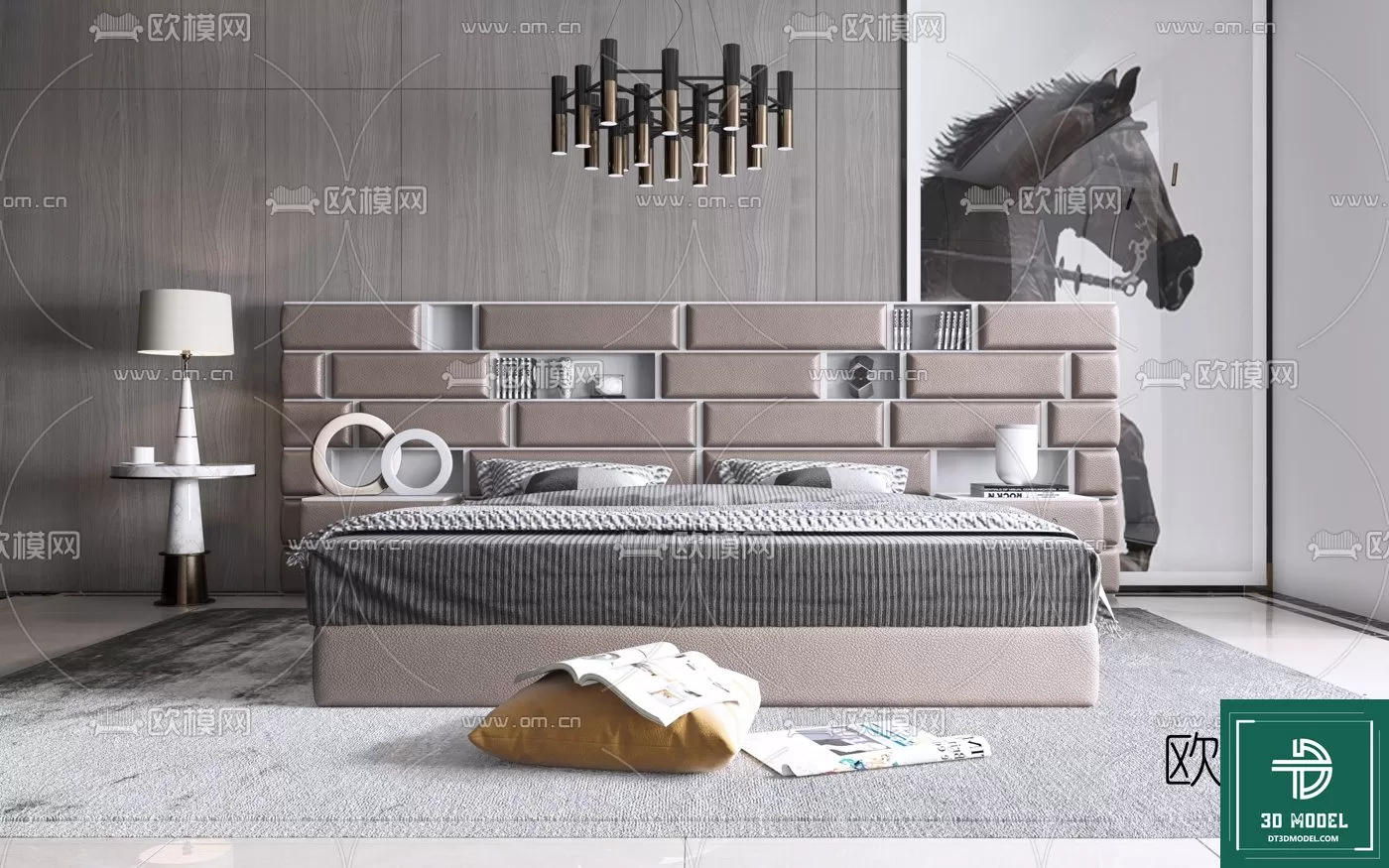 LUXURY – 3D Models – BED – 111