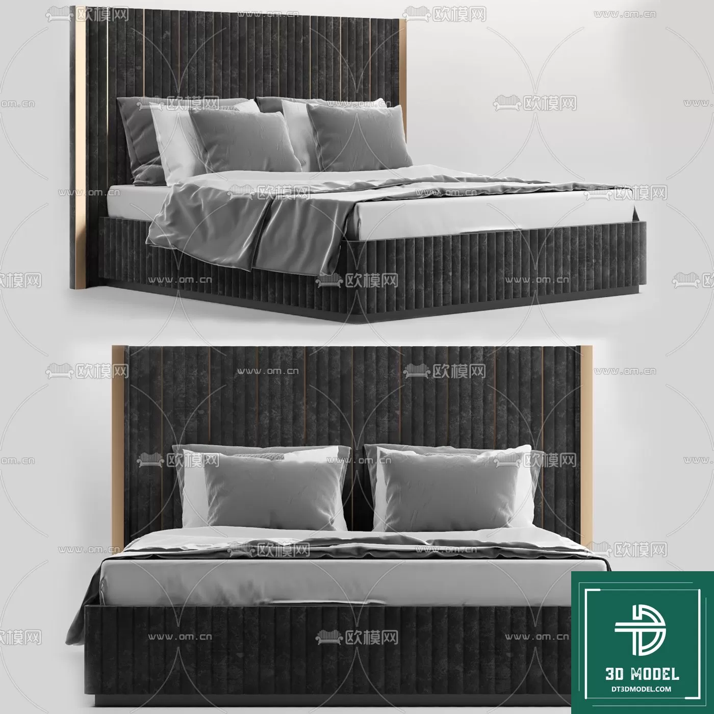 LUXURY – 3D Models – BED – 112