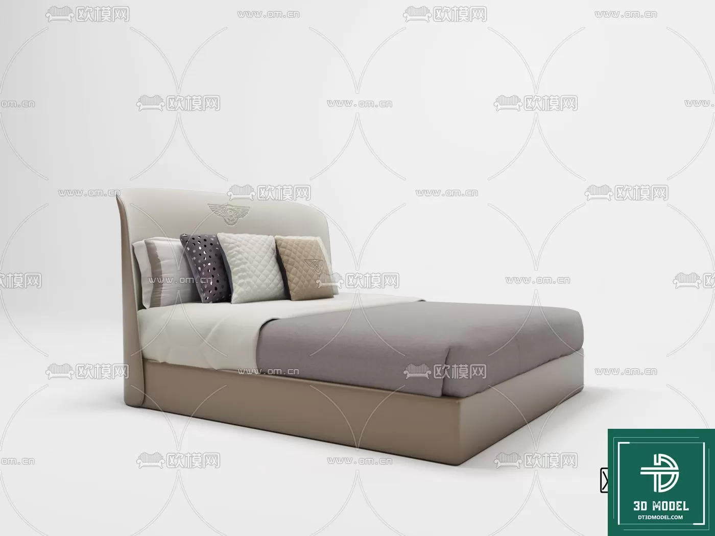 LUXURY – 3D Models – BED – 121
