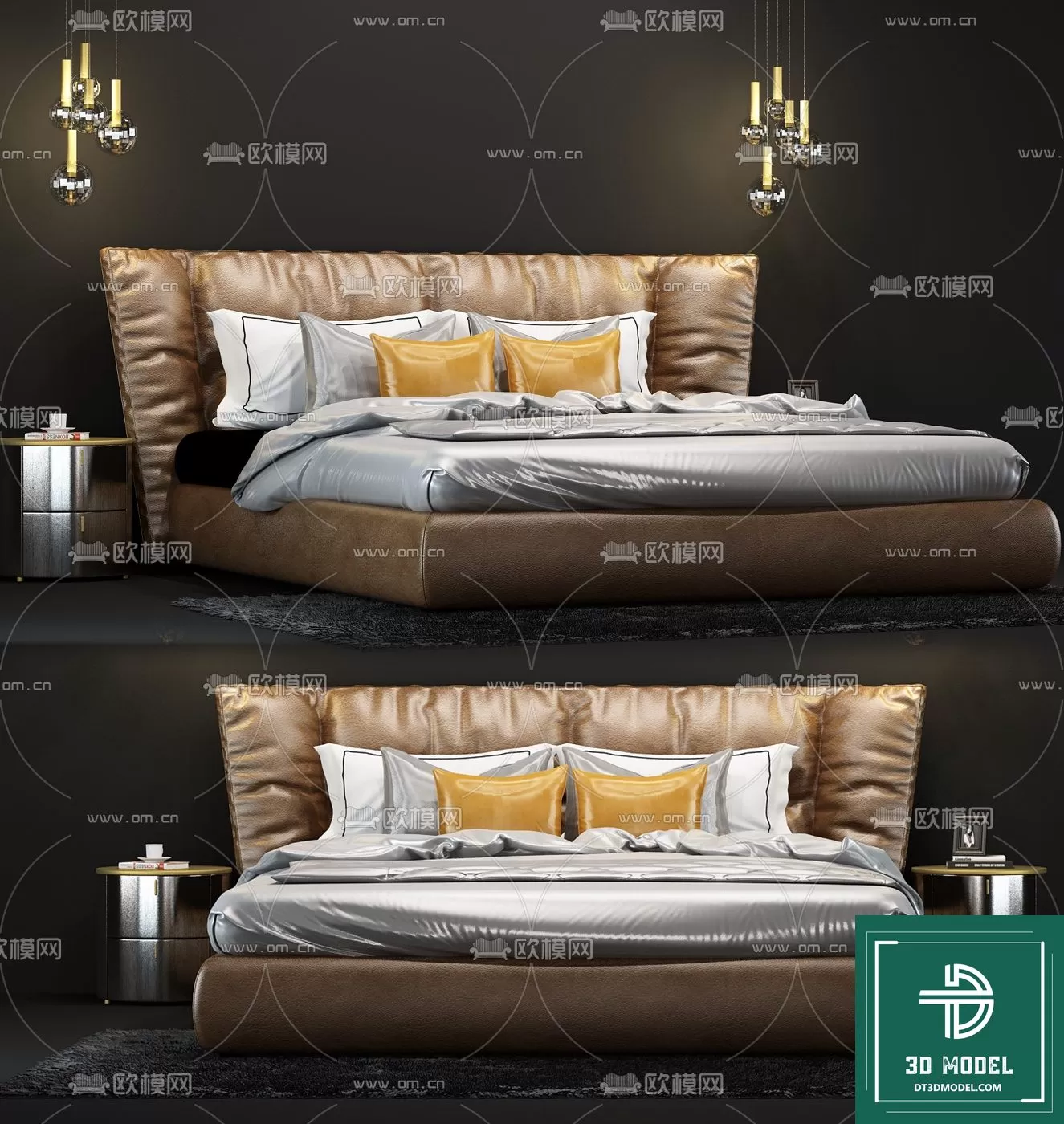 LUXURY – 3D Models – BED – 125