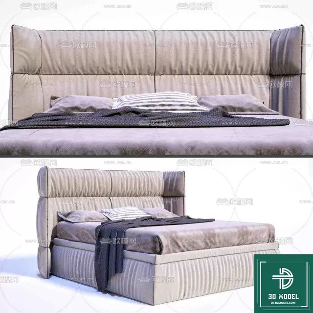 LUXURY – 3D Models – BED – 128