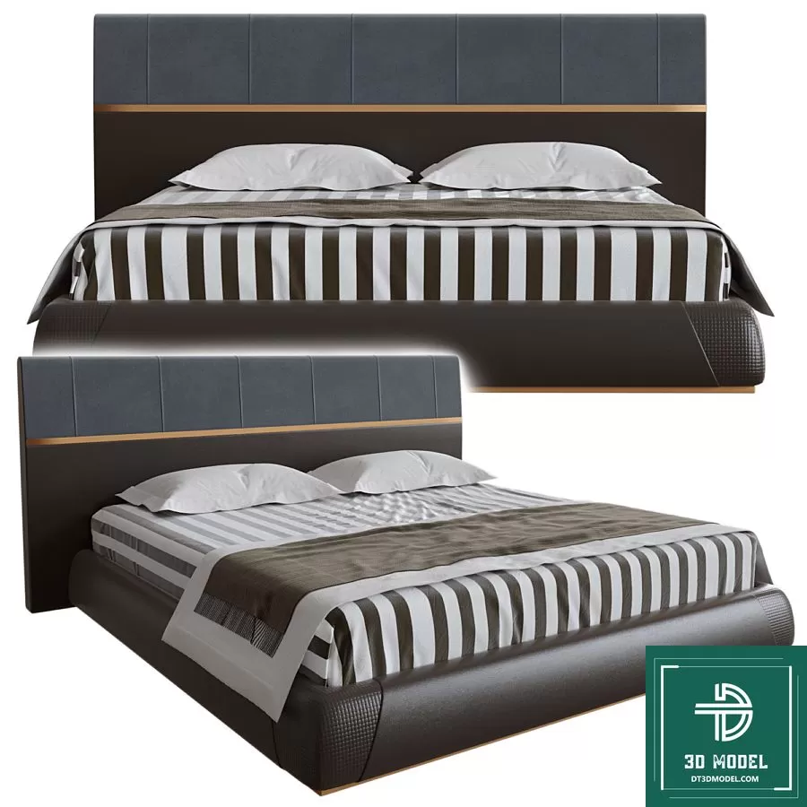 LUXURY – 3D Models – BED – 134