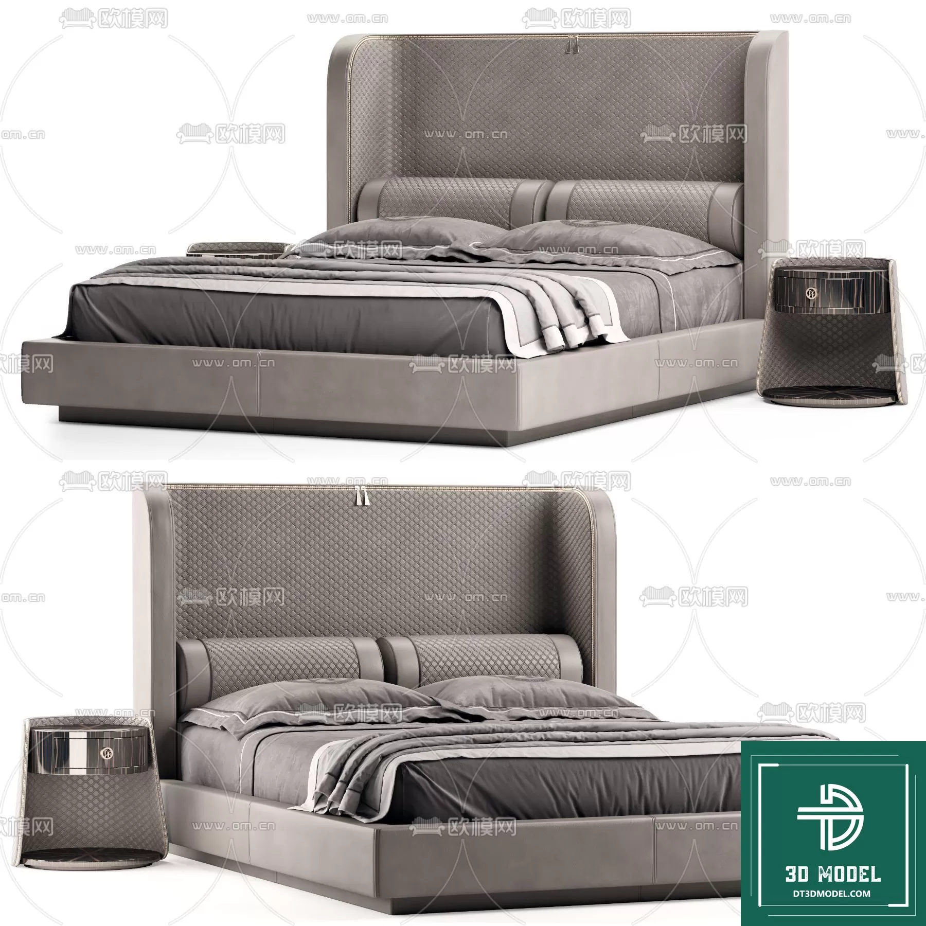 LUXURY – 3D Models – BED – 135