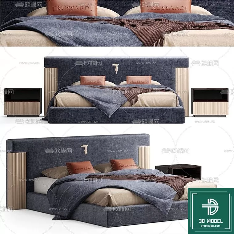LUXURY – 3D Models – BED – 136