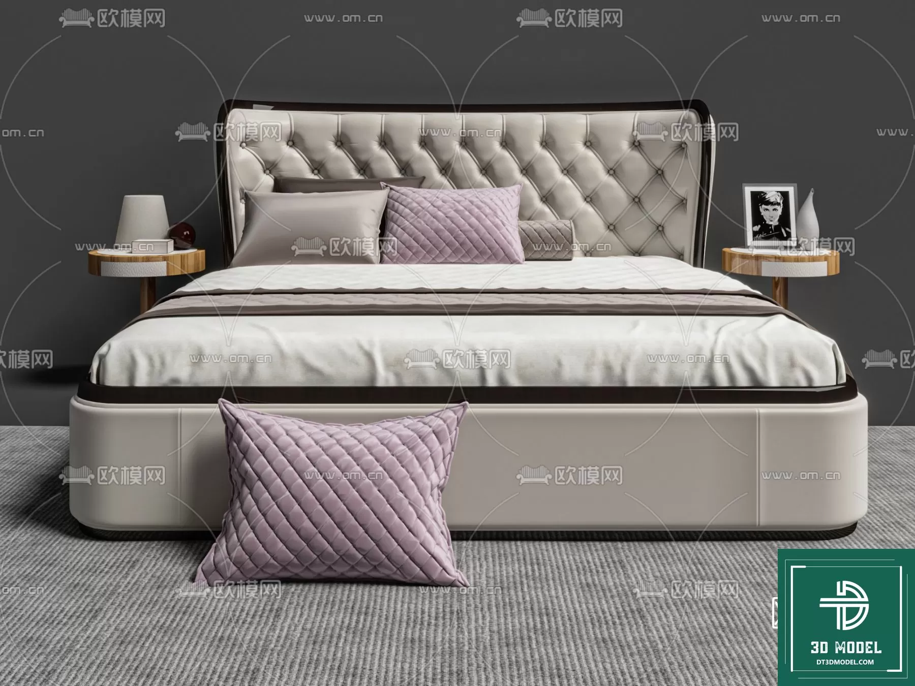 LUXURY – 3D Models – BED – 138