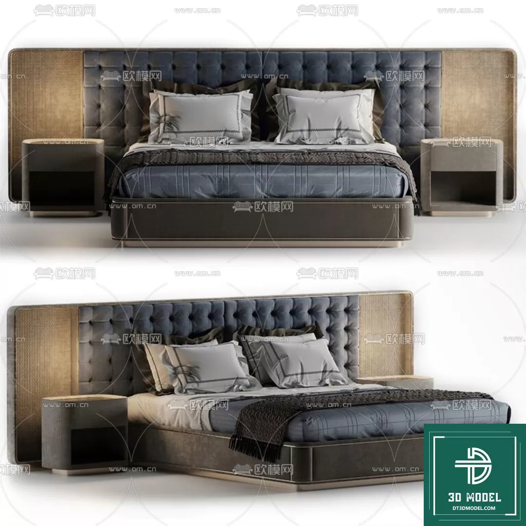 LUXURY – 3D Models – BED – 139