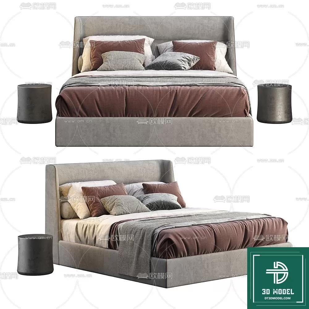 LUXURY – 3D Models – BED – 148