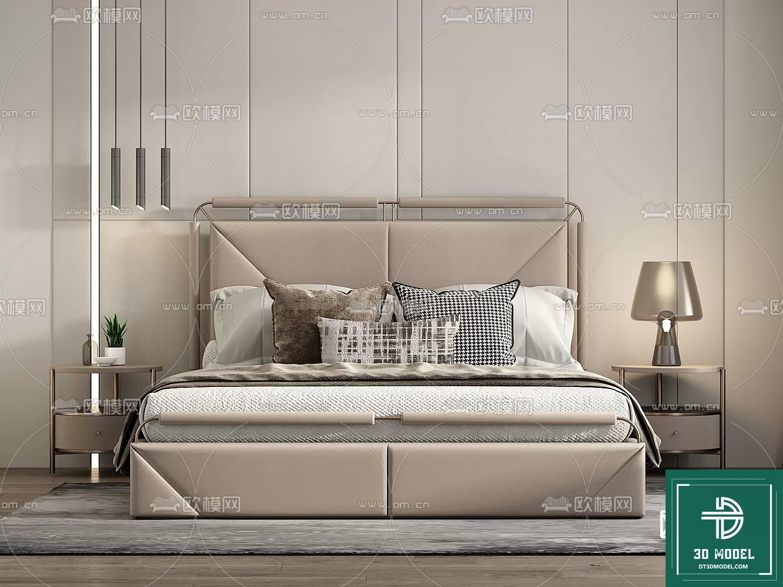 LUXURY – 3D Models – BED – 156