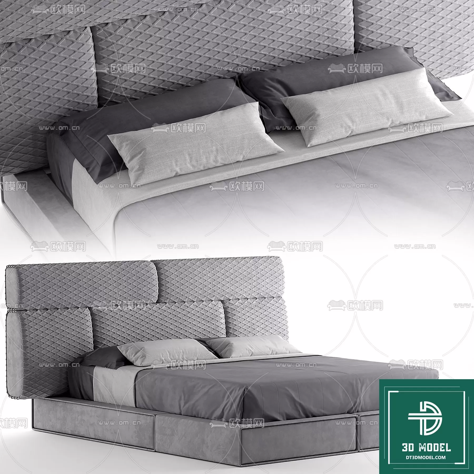 LUXURY – 3D Models – BED – 164