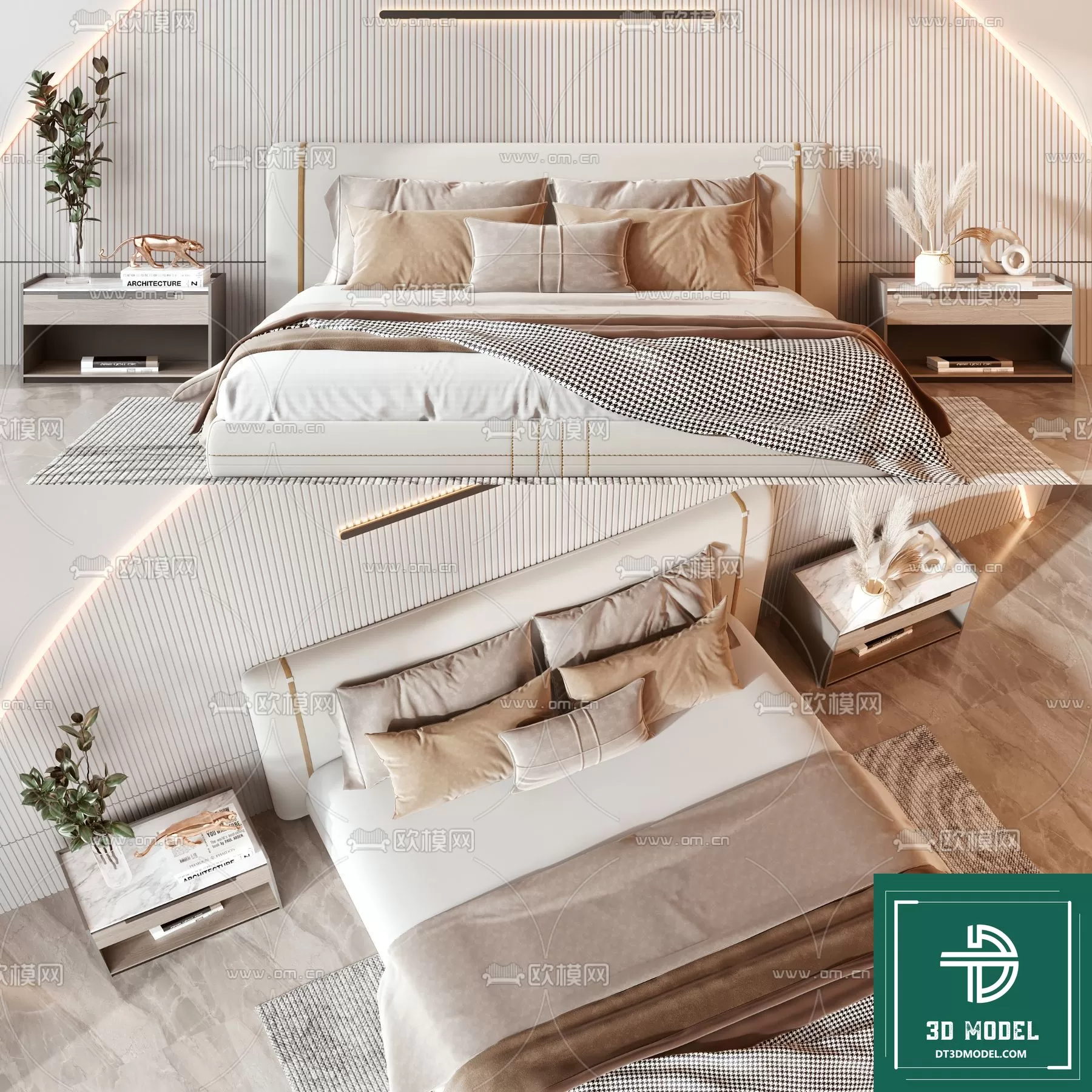 LUXURY – 3D Models – BED – 169