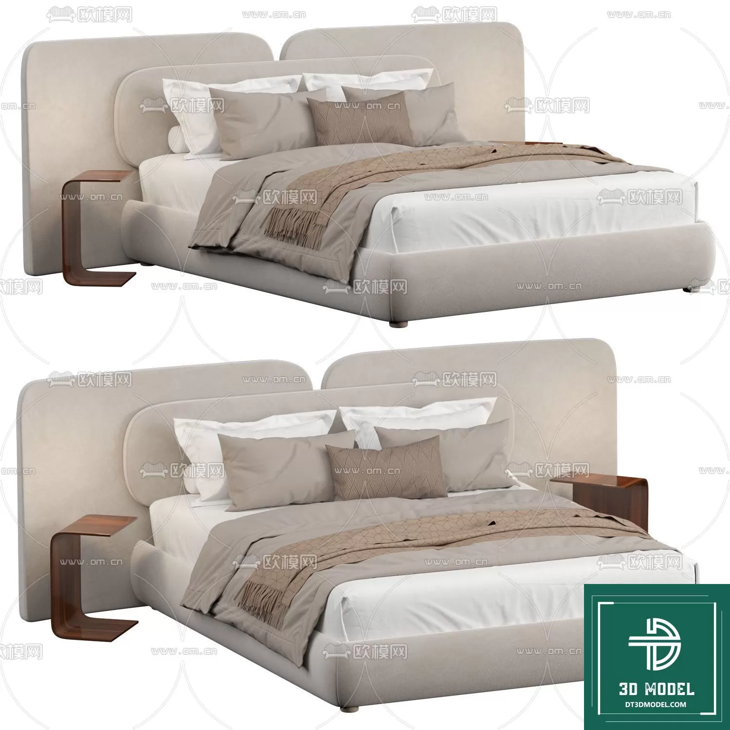 LUXURY – 3D Models – BED – 171