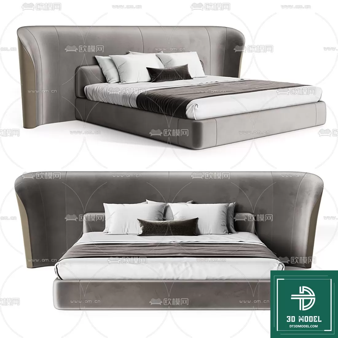 LUXURY – 3D Models – BED – 176