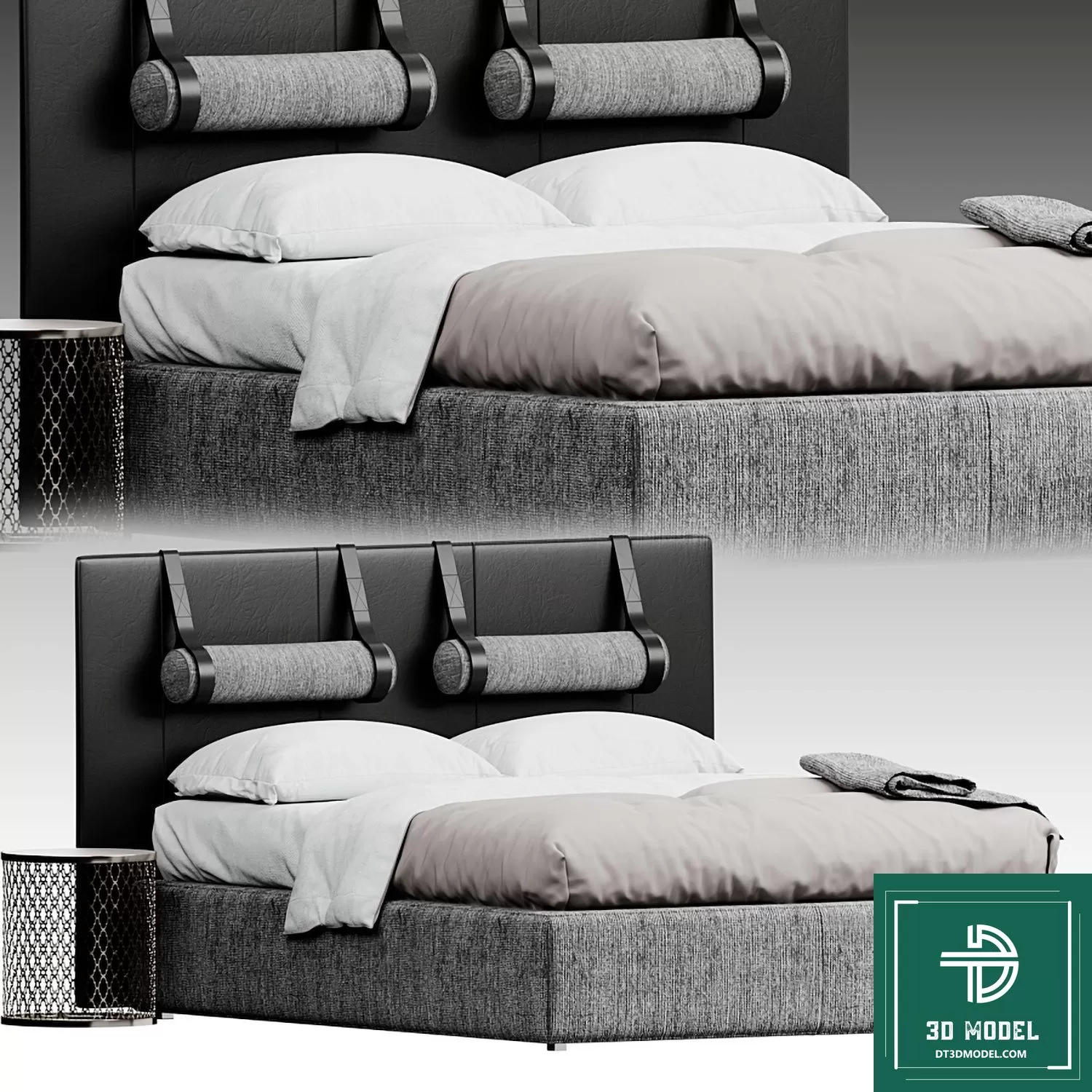 LUXURY – 3D Models – BED – 185