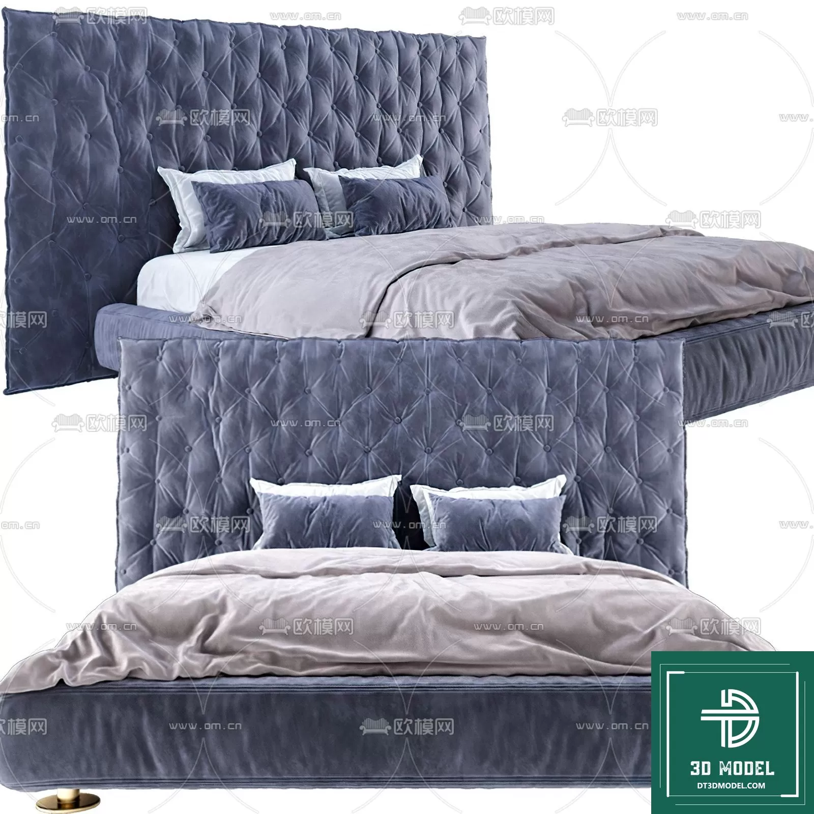 LUXURY – 3D Models – BED – 186