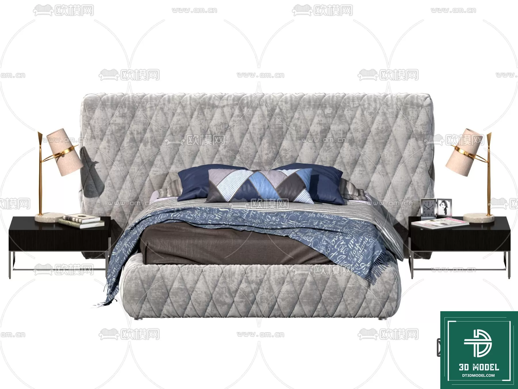 LUXURY – 3D Models – BED – 191