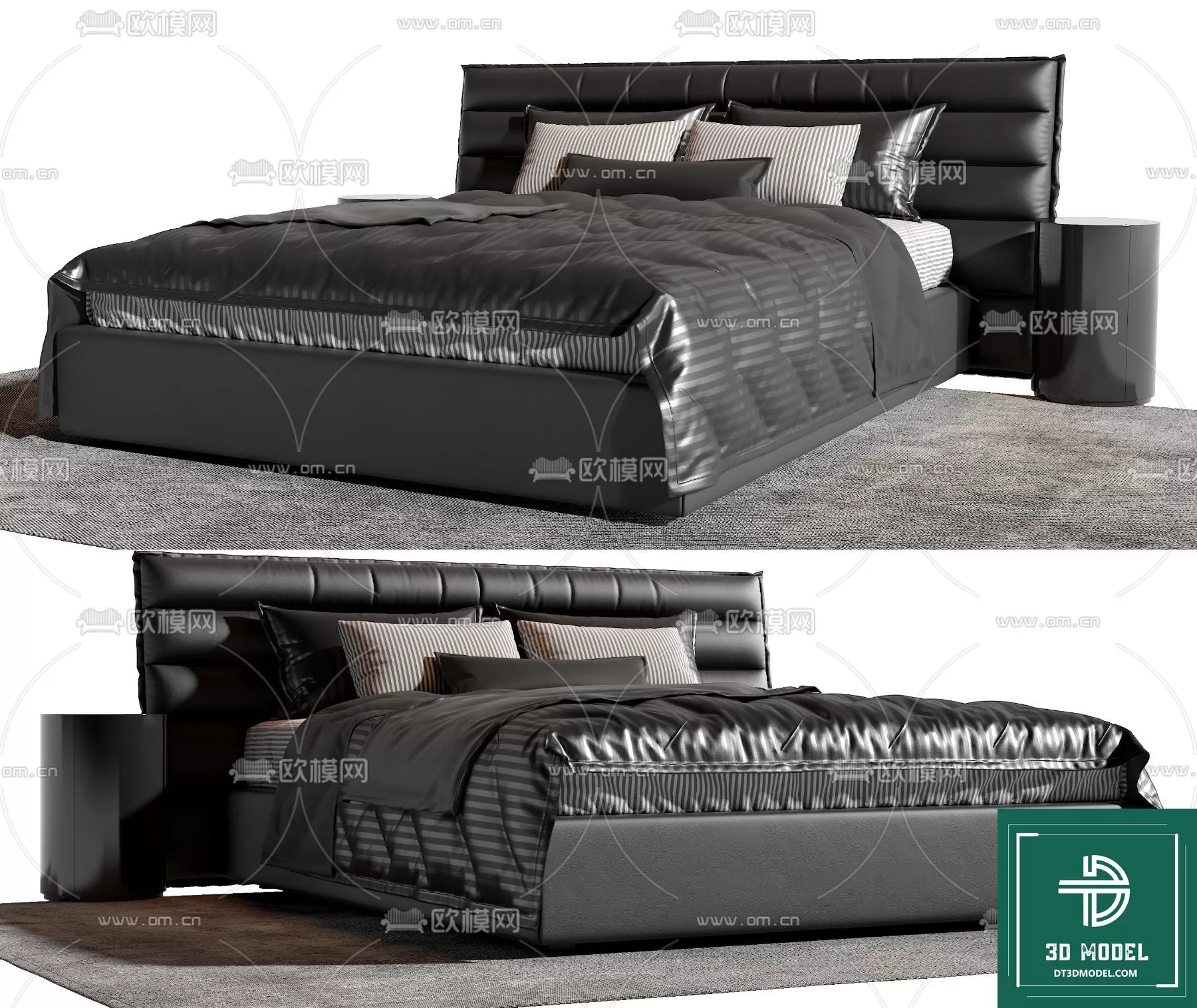 LUXURY – 3D Models – BED – 194