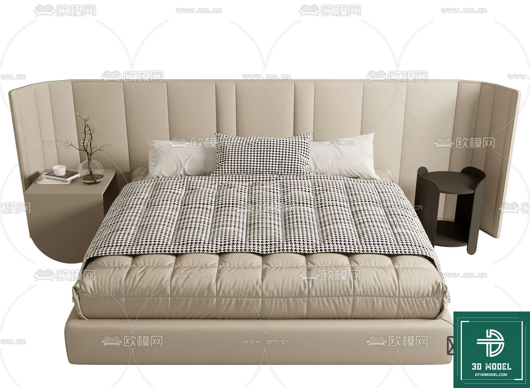 LUXURY – 3D Models – BED – 201