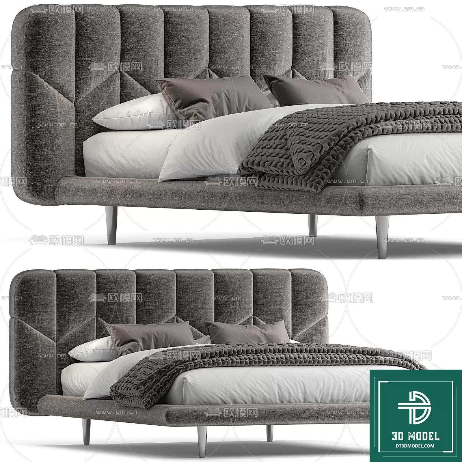 LUXURY – 3D Models – BED – 202