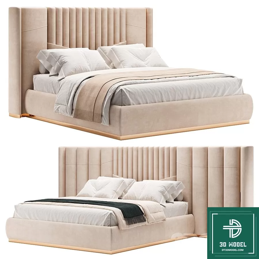LUXURY – 3D Models – BED – 211