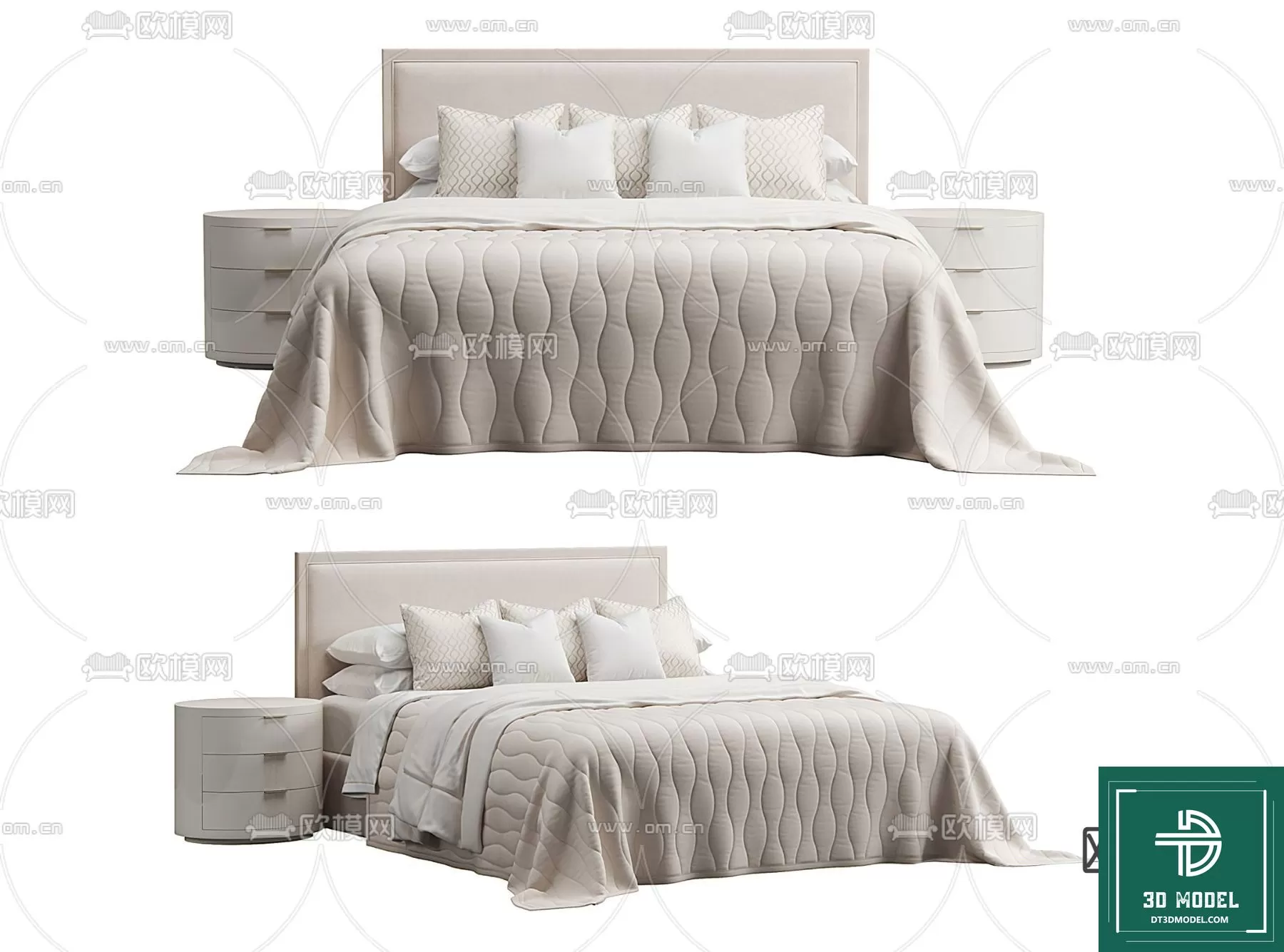 LUXURY – 3D Models – BED – 217