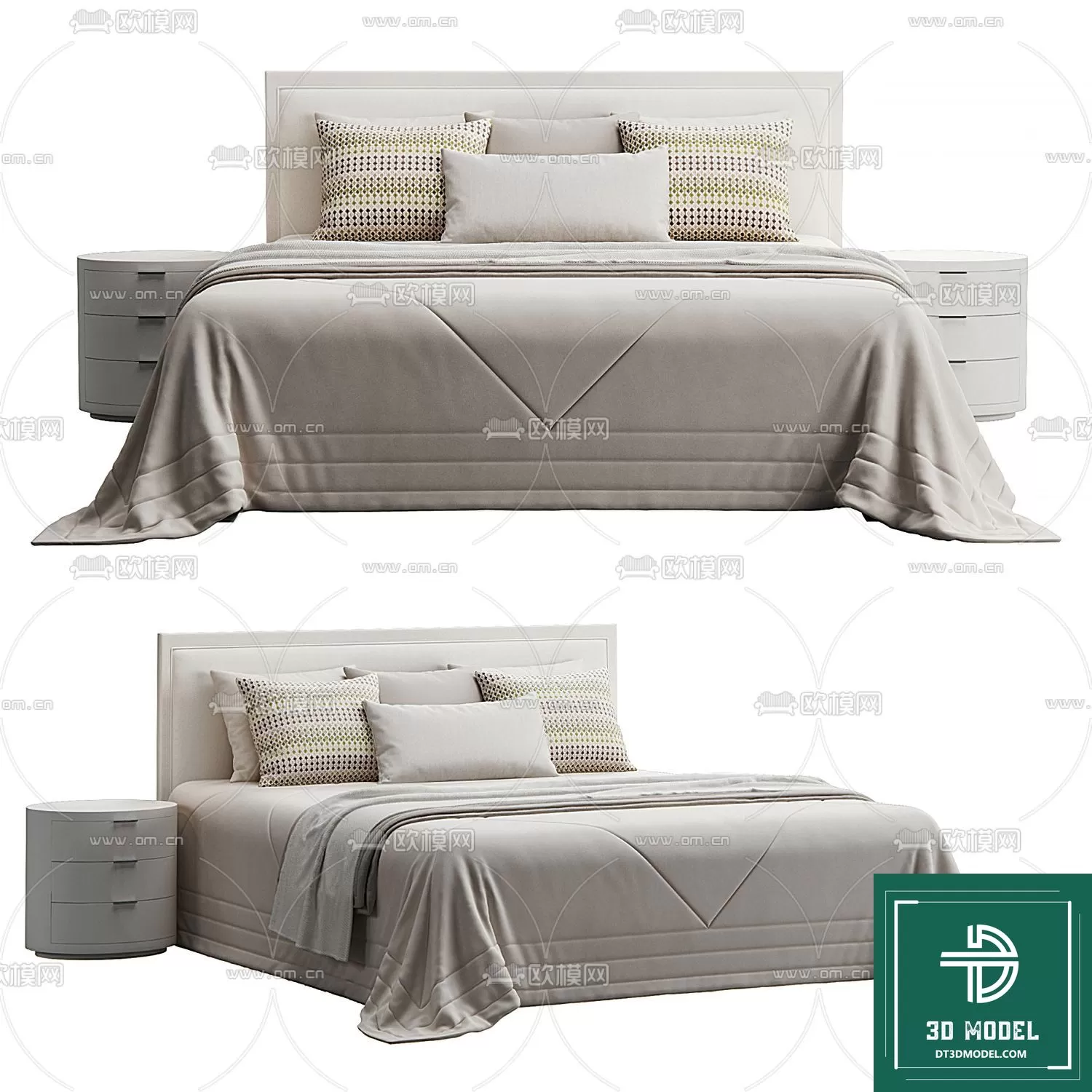 LUXURY – 3D Models – BED – 231