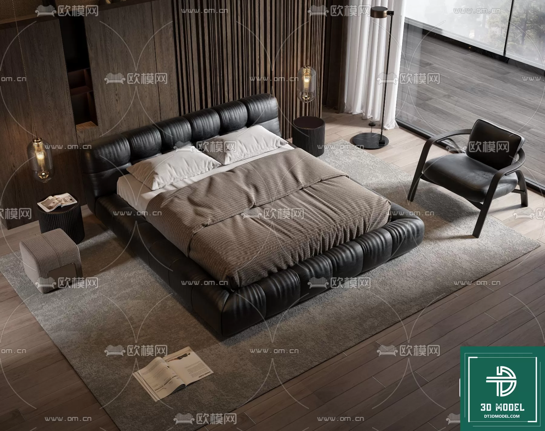 LUXURY – 3D Models – BED – 237