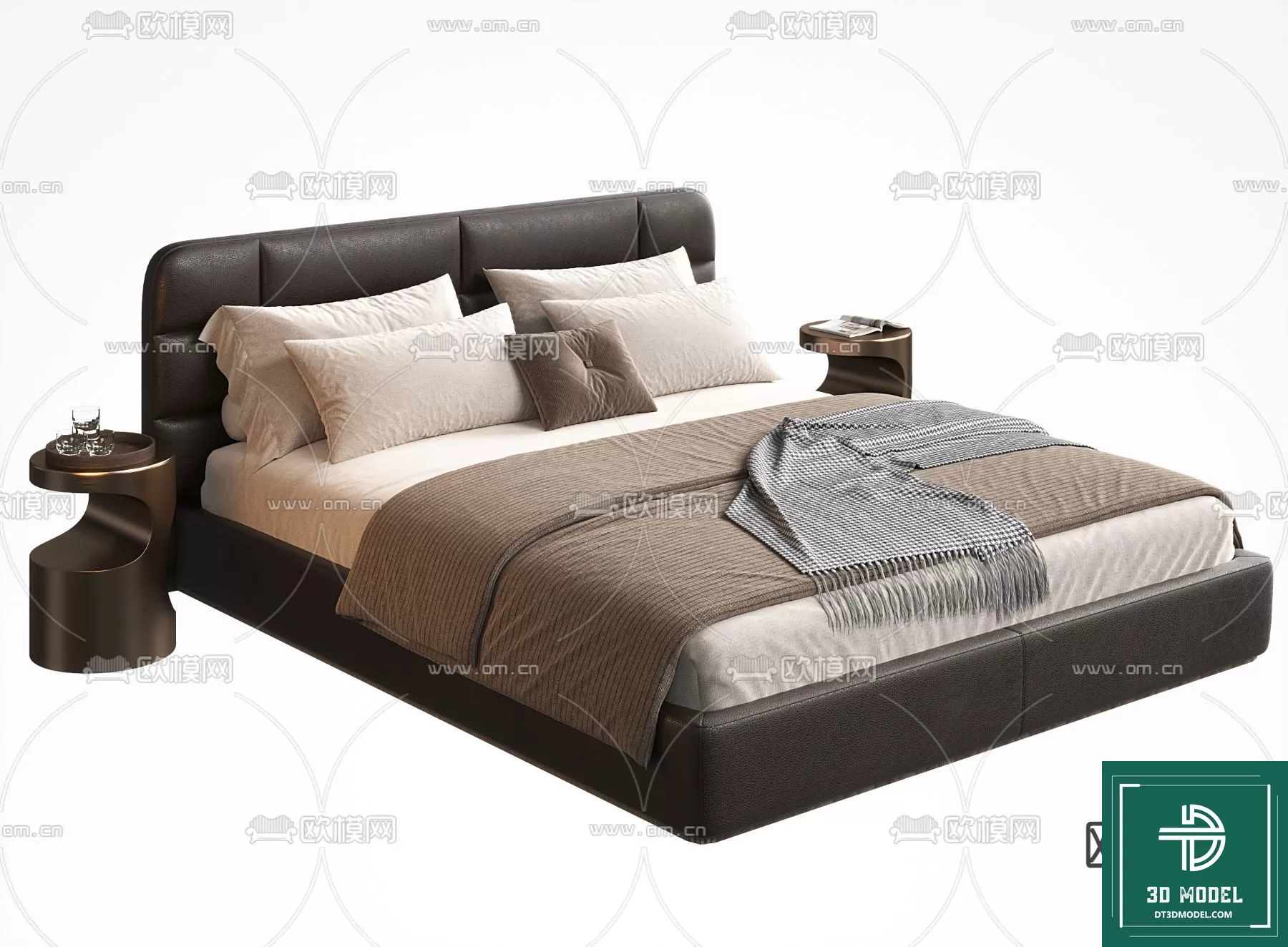 LUXURY – 3D Models – BED – 243