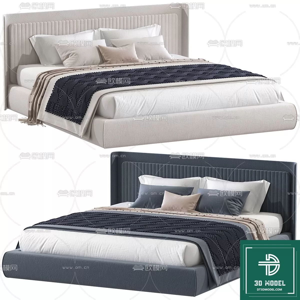 LUXURY – 3D Models – BED – 247