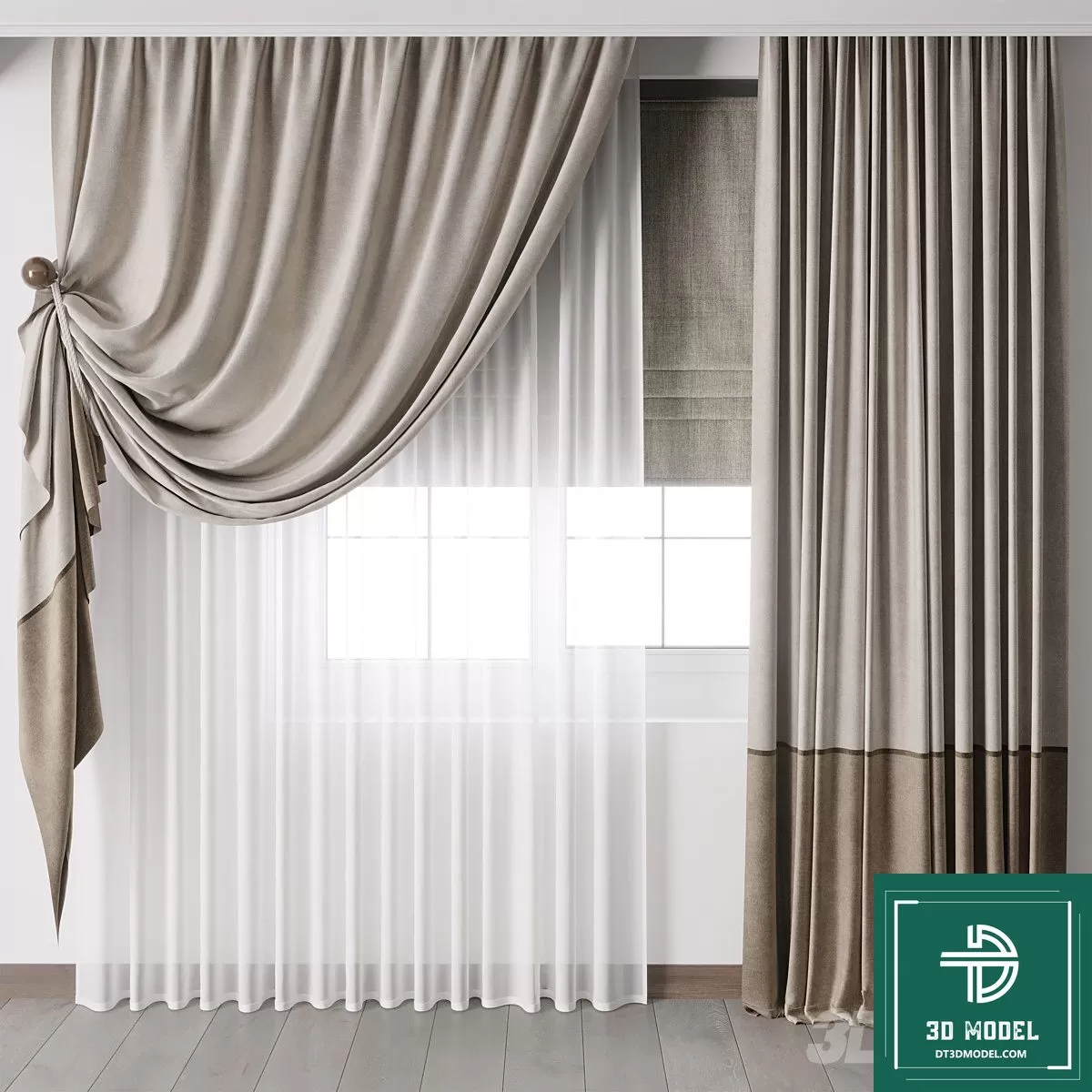 LUXURY – 3D Models – BED – 256