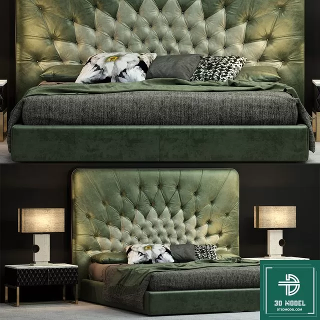 LUXURY – 3D Models – BED – 258
