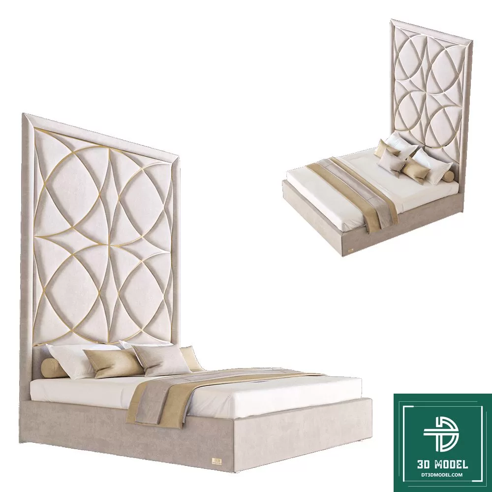 LUXURY – 3D Models – BED – 265