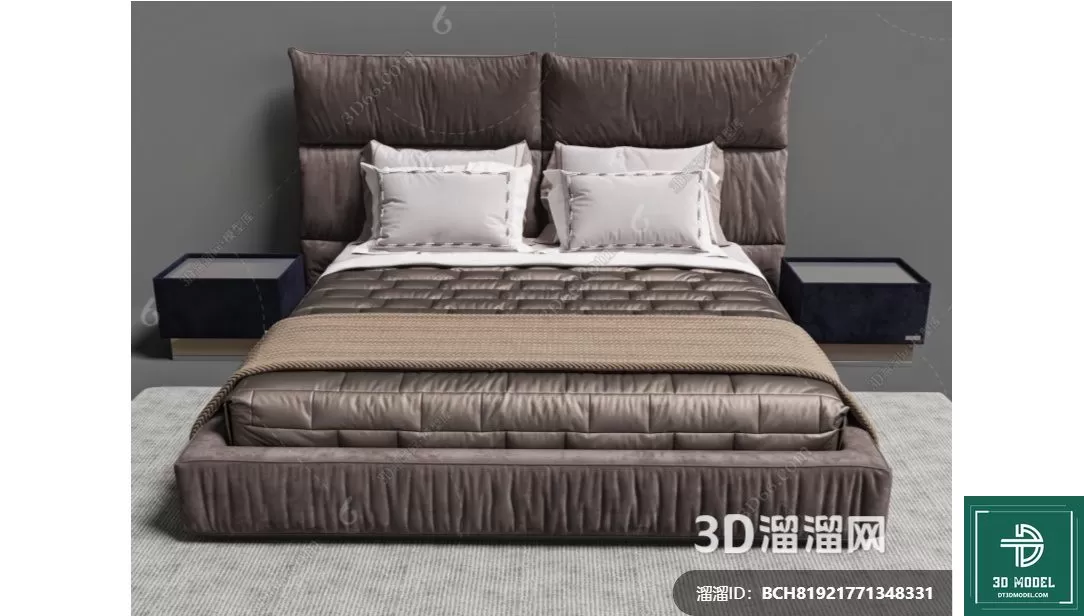 LUXURY – 3D Models – BED – 273