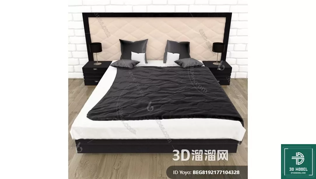 LUXURY – 3D Models – BED – 283
