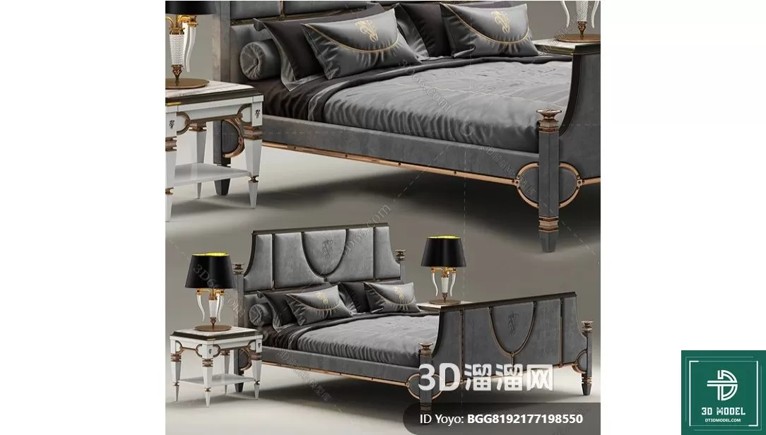 LUXURY – 3D Models – BED – 291
