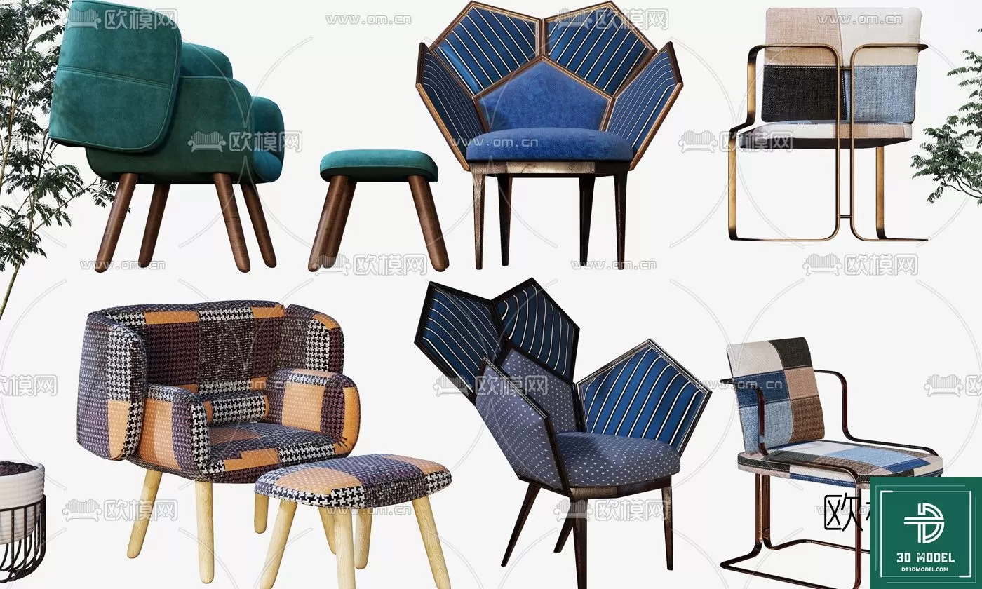 LUXURY – 3D Models – CHAIR – 019