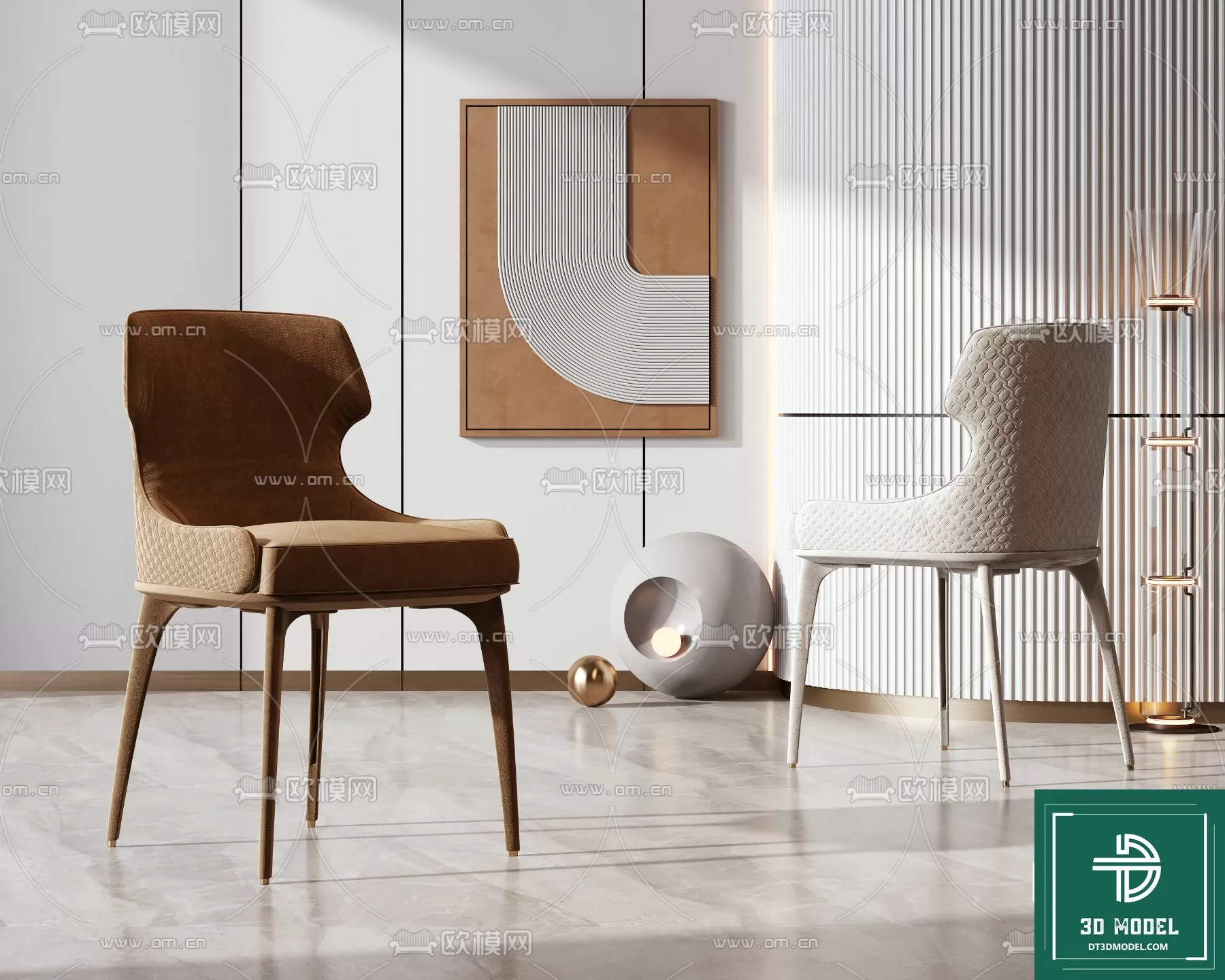 LUXURY – 3D Models – CHAIR – 025