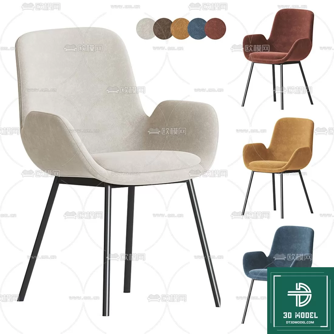LUXURY – 3D Models – CHAIR – 031
