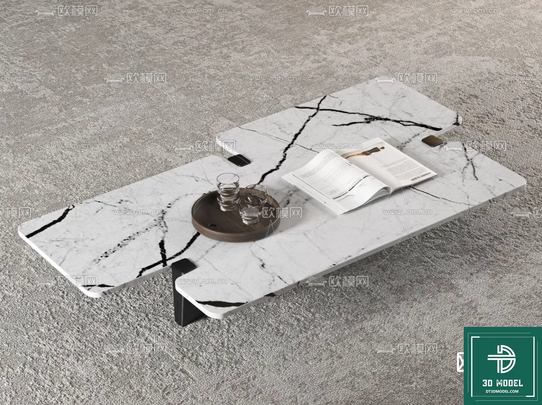 LUXURY – 3D Models – COFFEE TABLES – 014 LUXURY – 3D Models – COFFEE TABLES – 014