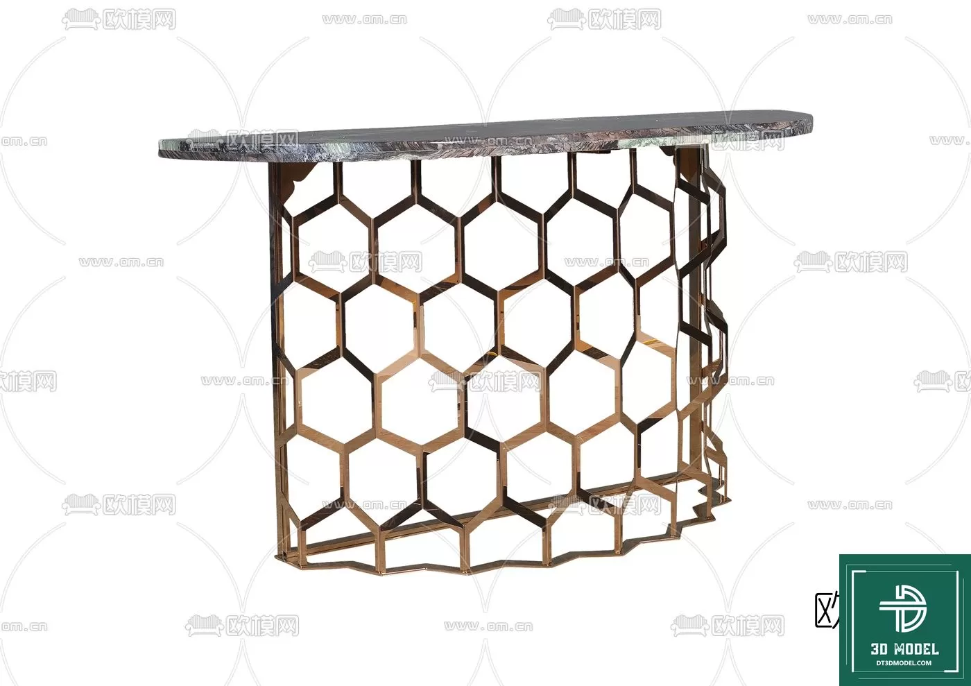 LUXURY – 3D Models – CONSOLE – 001 LUXURY – 3D Models – CONSOLE – 001