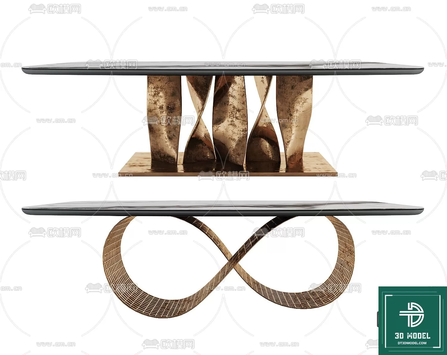 LUXURY – 3D Models – CONSOLE – 009 LUXURY – 3D Models – CONSOLE – 009