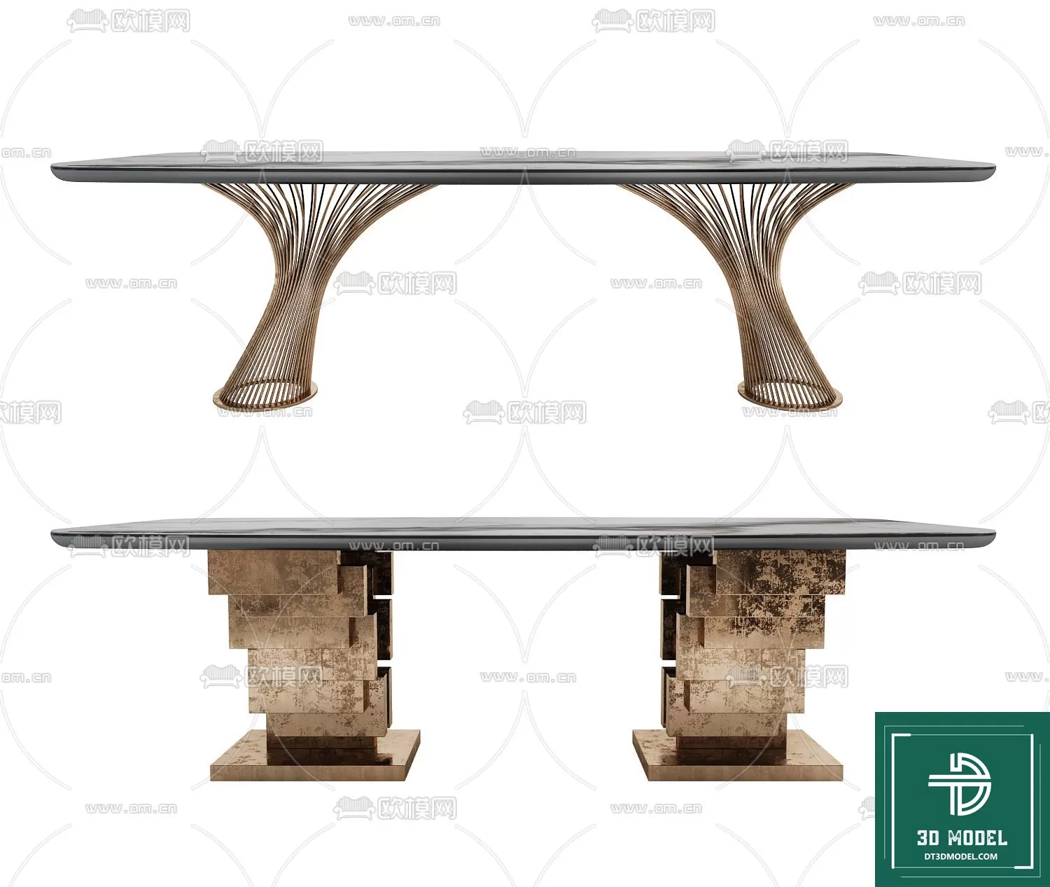 LUXURY – 3D Models – CONSOLE – 010 LUXURY – 3D Models – CONSOLE – 010