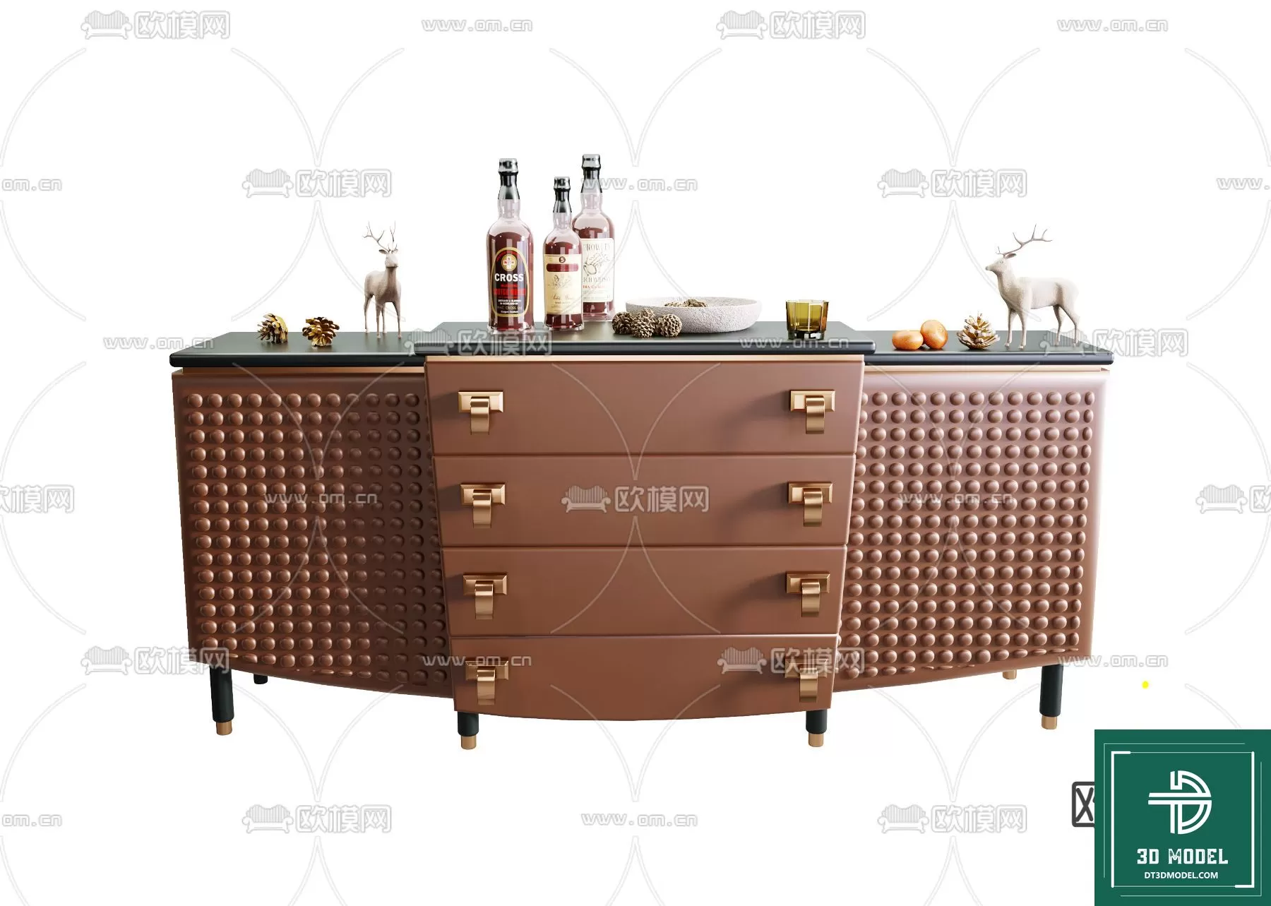 LUXURY – 3D Models – CONSOLE – 011 LUXURY – 3D Models – CONSOLE – 011